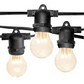 Hometown Evolution E26 Commercial 100 Foot String Light Set with A15 LED 9 Diode Light Bulbs