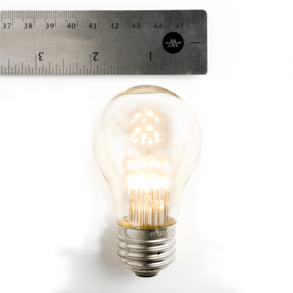 Hometown Evolution E26 Commercial 100 Foot String Light Set with A15 LED 9 Diode Light Bulbs
