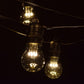 Hometown Evolution E26 Commercial 24 Foot String Light Set with A15 LED 9 Diode Light Bulbs