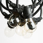 Hometown Evolution E26 Commercial 24 Foot String Light with A15 Clear Bulbs