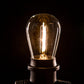 Hometown Evolution E26 Commercial 50 Foot String Light Set with S14 LED Filament Light Bulbs