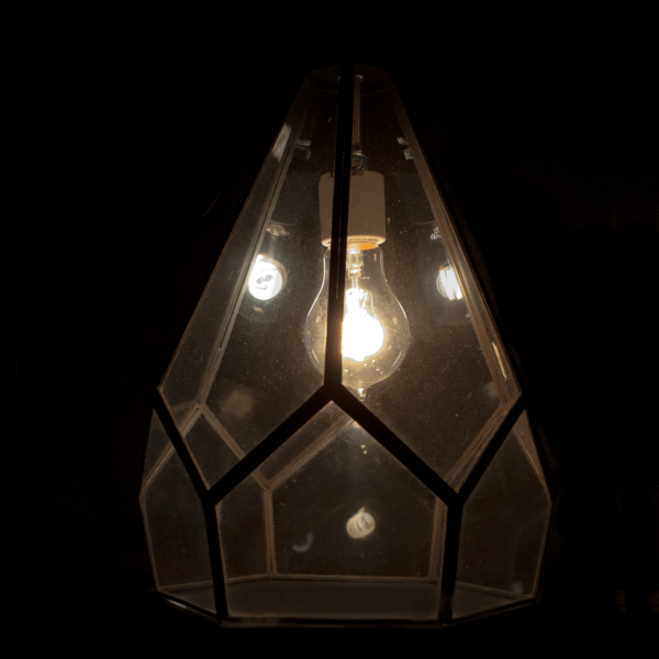 Hometown Evolution Flecha 12" Clear Glass Pendant Lighting