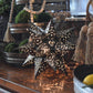 Hometown Evolution Flower Cut 12" Tin Star Light