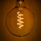 Hometown Evolution G125 LED 5" Spiral Filament 4 Watts Light Bulb