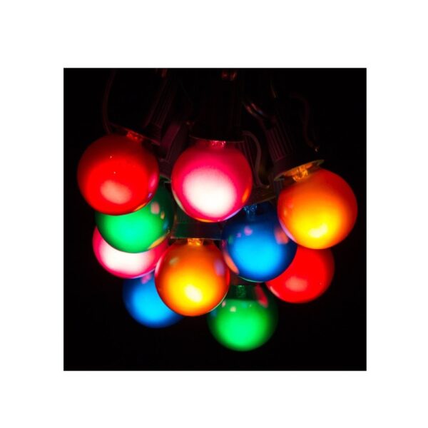 Hometown Evolution G30 Assorted Satin Mix Light Bulb with C7-E12 Base (Box of 25)