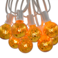Hometown Evolution G40 25 Foot Mercury Gold String Light Set with White Wire