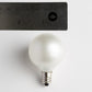 Hometown Evolution G40 50 Foot White Satin Pearl String Light Set with Green Wire