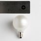 Hometown Evolution G40 50 Foot White Satin Pearl String Light with Green Wire