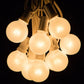 Hometown Evolution G40 50 Foot White Satin Pearl String Light with White Wire