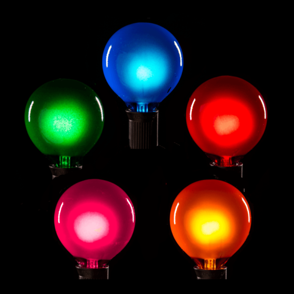 Hometown Evolution G40 Assorted Satin Mix Light Bulb with C7-E12 Base (Box of 25)