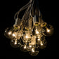 Hometown Evolution G40 LED 10 Foot Warm White String Light Set with White Wire