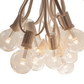 Hometown Evolution G40 LED 100 Foot Warm White String Light with White Wire