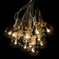 Hometown Evolution G40 LED 100 Foot Warm White String Light with White Wire