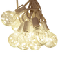 Hometown Evolution G40 LED Fairy 10 Foot Warm White String Light Set with White Wire