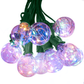 Hometown Evolution G40 LED Fairy 25 Foot Multicolor String Light Set with Green Wire