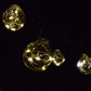 Hometown Evolution G40 LED Fairy 50 Foot Warm White String Light Set with Green Wire