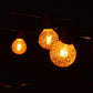 Hometown Evolution G50 10 Foot Mercury Gold String Light Set with Black Wire