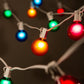 Hometown Evolution G50 100 Foot Assorted Color Satin String Light with White Wire