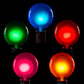 Hometown Evolution G50 100 Foot Assorted Color Satin String Light with White Wire
