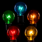 Hometown Evolution G50 Assorted Transparent Mix Light Bulb with C9-E17 Base (Box of 25)