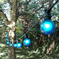 Hometown Evolution G50 Blue Satin Light Bulb with C9-E17 Base (Box of 25)