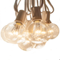 Hometown Evolution G50 LED 50 Foot Warm White String Light with White Wire