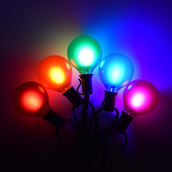 Hometown Evolution G50 LED Assorted Satin Mix Light Bulb with C7-E12 Base (Box of 25)