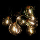 Hometown Evolution G50 LED Filament 100 Foot String Light Set with Green Wire