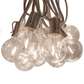 Hometown Evolution G50 LED Filament 100 Foot String Light Set with White Wire
