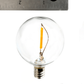 Hometown Evolution G50 LED Filament Clear Light Bulb with C7-E12 Base (Box of 25)