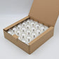 Hometown Evolution G50 LED White Satin Pearl Light Bulb with C7-E12 Base (Box of 25)
