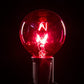 Hometown Evolution G50 Transparent Pink Light Bulb with C9-E17 Base (Box of 25)