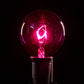 Hometown Evolution G50 Transparent Purple Light Bulb with C9-E17 Base (Box of 25)