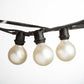 Hometown Evolution G50 White Satin Pearl Light Bulb with C9-E17 Base (Box of 25)