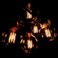 Hometown Evolution G60 Lantern Edison Commercial 50 Foot String Light Set with Black Wire