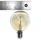 Hometown Evolution G60 Lantern Edison Light Bulb with C9-E17 Base (Box of 20)