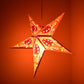 Hometown Evolution Ganasha Paper Star Red Outdoor Lantern