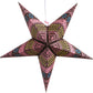 Hometown Evolution Honeycomb Paper Star Pink Outdoor Lantern