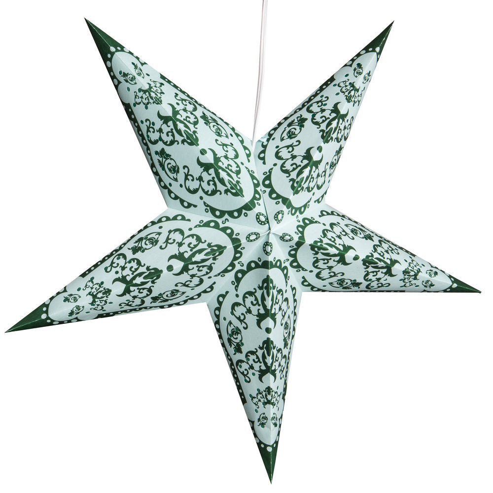Hometown Evolution Jaipur Paper Star Outdoor Lantern with Cord