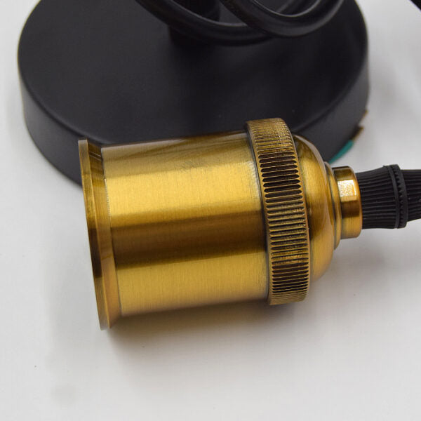 Hometown Evolution Large 4 Foot Antique Brass Cable with Single Socket