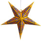 Hometown Evolution Mosaic Paper Star Outdoor Lantern with Cord