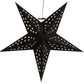 Hometown Evolution Noir Paper Star Outdoor Lantern