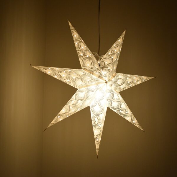 Hometown Evolution Nuclea Paper Star Outdoor Lantern