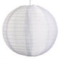 Hometown Evolution Nylon 20" Snow White Outdoor Lantern (Set of 3)