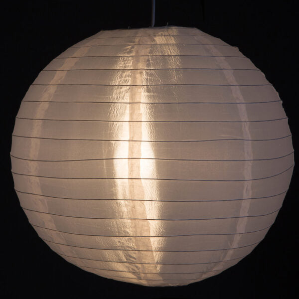 Hometown Evolution Nylon 8" Snow White Outdoor Lantern (Set of 3)