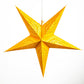 Hometown Evolution Orange Bandana Paper Star Outdoor Lantern