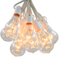 Hometown Evolution PS50 25 Foot Clear String Light Set with White wire
