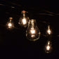 Hometown Evolution PS50 Commercial 100 Foot Clear String Light Set with Black Wire