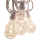 Hometown Evolution PS50 Commercial 100 Foot Clear String Light Set with White Wire