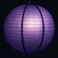 Hometown Evolution Paper 12" Purple Outdoor Lantern (Set of 3)